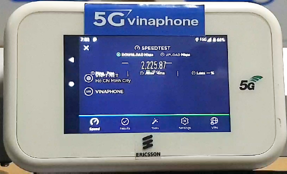 VNPT thử nghiệm thành công 5G, tốc độ 2,2 Gbps