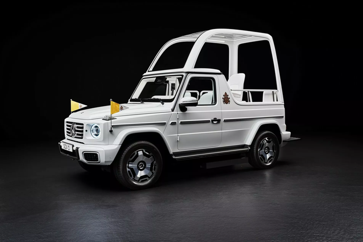 Mercedes-Benz G-Class độc nhất vô nhị của Giáo hoàng Francis