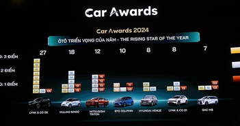 Xe mini điện VinFast VF3 là mẫu ôtô của năm 2024 Xe mini điện VinFast VF3 là mẫu ôtô của năm 2024