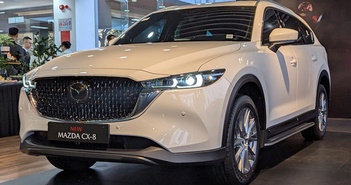 Mazda CX-8 2025 "bằng xương bằng thịt" từ 969 triệu tại Việt Nam Mazda CX-8 2025 "bằng xương bằng thịt" từ 969 triệu tại Việt Nam