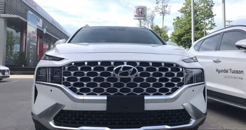 Hyundai SantaFe Hybrid lắp ráp Việt Nam lộ thông số. "đấu" Kia Sorento Hyundai SantaFe Hybrid lắp ráp Việt Nam lộ thông số. "đấu" Kia Sorento