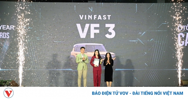 VinFast VF 3 giành giải Xe của năm tại Car Awards 2024