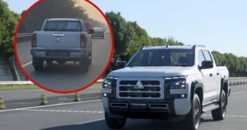 Mitsubishi Triton 2024 bất ngờ lăn bánh trên đường phố Hà Nội Mitsubishi Triton 2024 bất ngờ lăn bánh trên đường phố Hà Nội