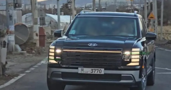 Hyundai Palisade 2025 "bằng xương bằng thịt, trần trụi" trên phố Hyundai Palisade 2025 "bằng xương bằng thịt, trần trụi" trên phố