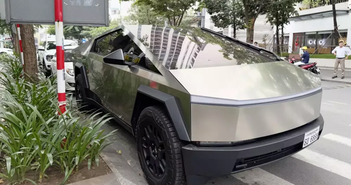 Cận cảnh Tesla Cybertruck 2024 hơn 6 tỷ đồng, đầu tiên phố Việt Cận cảnh Tesla Cybertruck 2024 hơn 6 tỷ đồng, đầu tiên phố Việt