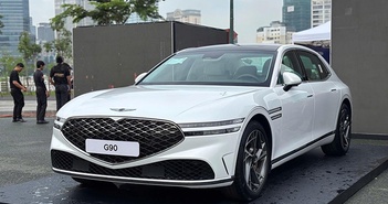 "Soi" chi tiết Genesis G90 2024 giá 7,5 tỷ đồng ở TP. HCM "Soi" chi tiết Genesis G90 2024 giá 7,5 tỷ đồng ở TP. HCM