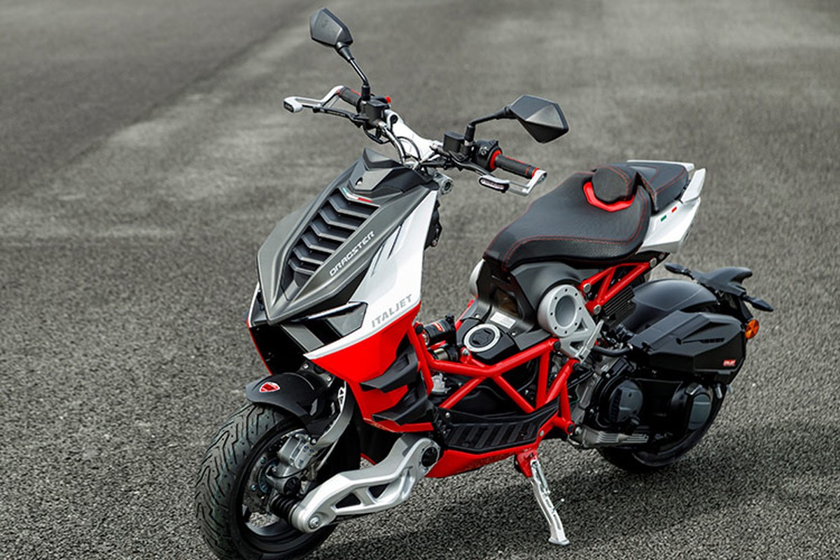 Italjet Dragster 300 - xe ga "chất chơi" dễ 200 triệu tại Việt Nam