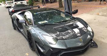 Đại gia Việt chi tiền khủng độ bodykit SVJ cho Lamborghini Aventador Đại gia Việt chi tiền khủng độ bodykit SVJ cho Lamborghini Aventador