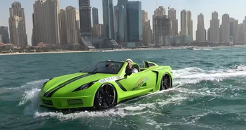 Siêu xe Corvette đẹp mắt biết bơi và lướt sóng, hơn 900 triệu đồng Siêu xe Corvette đẹp mắt biết bơi và lướt sóng, hơn 900 triệu đồng