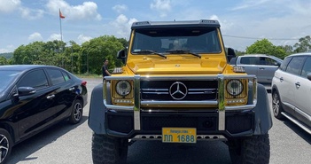 Mercedes-Benz G63 AMG 6x6 biển Lào rao bán hơn 24 tỷ tại Việt Nam Mercedes-Benz G63 AMG 6x6 biển Lào rao bán hơn 24 tỷ tại Việt Nam