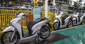 Lượng xe máy Việt Nam sản xuất đạt gần 3 triệu chiếc sau 10 tháng Lượng xe máy Việt Nam sản xuất đạt gần 3 triệu chiếc sau 10 tháng