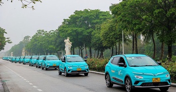Hãng taxi thuần điện đầu tiên tại Việt Nam chính thức hoạt động Hãng taxi thuần điện đầu tiên tại Việt Nam chính thức hoạt động