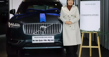 Volvo XC90 mới hơn 4,3 tỷ về nhà vợ chồng Diva Mỹ Linh Volvo XC90 mới hơn 4,3 tỷ về nhà vợ chồng Diva Mỹ Linh