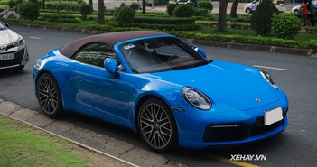 Ngắm Porsche 911 Carrera Cabriolet hơn 8 tỷ, "màu hiếm" tại Sài Gòn Ngắm Porsche 911 Carrera Cabriolet hơn 8 tỷ, "màu hiếm" tại Sài Gòn