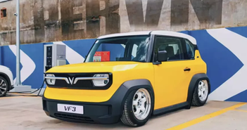 Tậu xe VinFast VF3 cho vợ đi chợ, chồng độ tới 4 mâm "khủng" Tậu xe VinFast VF3 cho vợ đi chợ, chồng độ tới 4 mâm "khủng"