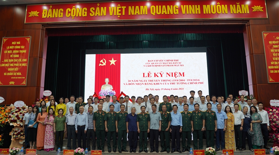 Cục Quản lý mật mã dân sự và Kiểm định sản phẩm mật mã kỷ niệm 20 năm thành lập