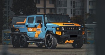 Cận cảnh Hummer H6 Player Edition 6x6 “khủng long” của dân chơi Việt Cận cảnh Hummer H6 Player Edition 6x6 “khủng long” của dân chơi Việt