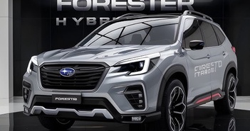 Subaru Forester Hybrid lần đầu lộ diện chạy thử trên đường phố Subaru Forester Hybrid lần đầu lộ diện chạy thử trên đường phố