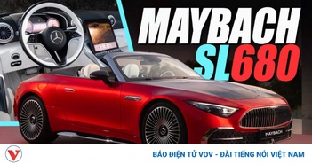 Mercedes-Maybach SL680 Monogram - chiếc Maybach thể thao nhất từ trước đến nay Mercedes-Maybach SL680 Monogram - chiếc Maybach thể thao nhất từ trước đến nay