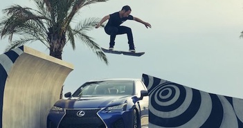 Lexus chế tạo ra ván trượt “lơ lửng” trên không Lexus chế tạo ra ván trượt “lơ lửng” trên không