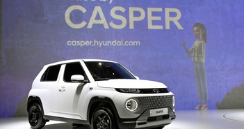Hyundai ra mắt mẫu xe thể thao đa dụng mini mang thương hiệu Casper Hyundai ra mắt mẫu xe thể thao đa dụng mini mang thương hiệu Casper