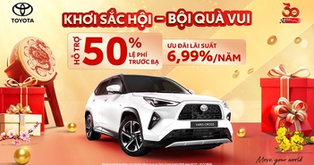 Toyota tung loạt ưu đãi lớn, hướng tới kỷ niệm 30 năm tại Việt Nam Toyota tung loạt ưu đãi lớn, hướng tới kỷ niệm 30 năm tại Việt Nam