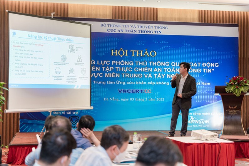 Đẩy mạnh diễn tập thực chiến ATTT, thúc đẩy CĐS toàn diện