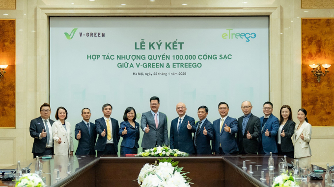 V-Green sắp phát triển 100.000 cổng sạc tại ASEAN