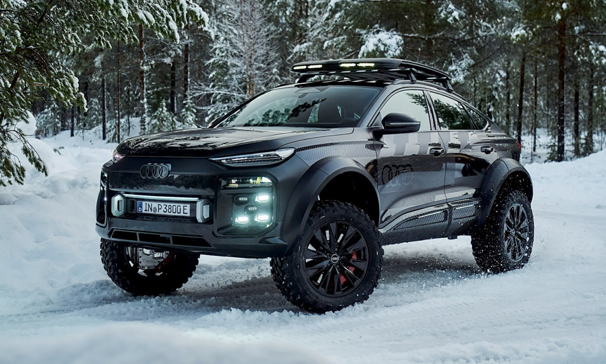 Audi Q6 e-tron Offroad concept lộ diện