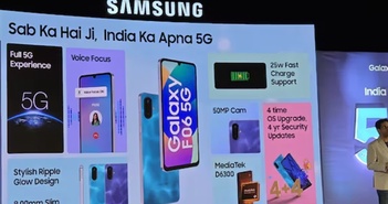 Samsung ra mắt Galaxy F06 giá rẻ cài sẵn One UI 7 Samsung ra mắt Galaxy F06 giá rẻ cài sẵn One UI 7