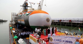 Sức mạnh đáng gờm tàu ngầm Vaghsheer lớp Scorpene của Hải quân Ấn Độ Sức mạnh đáng gờm tàu ngầm Vaghsheer lớp Scorpene của Hải quân Ấn Độ