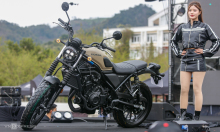 Honda CL500 - mô tô scrambler giá 181 triệu đồng