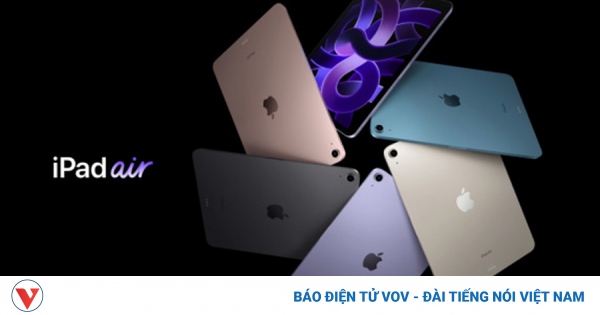 Apple giới thiệu iPad Air mới đi kèm chip M1 với giá giữ nguyên