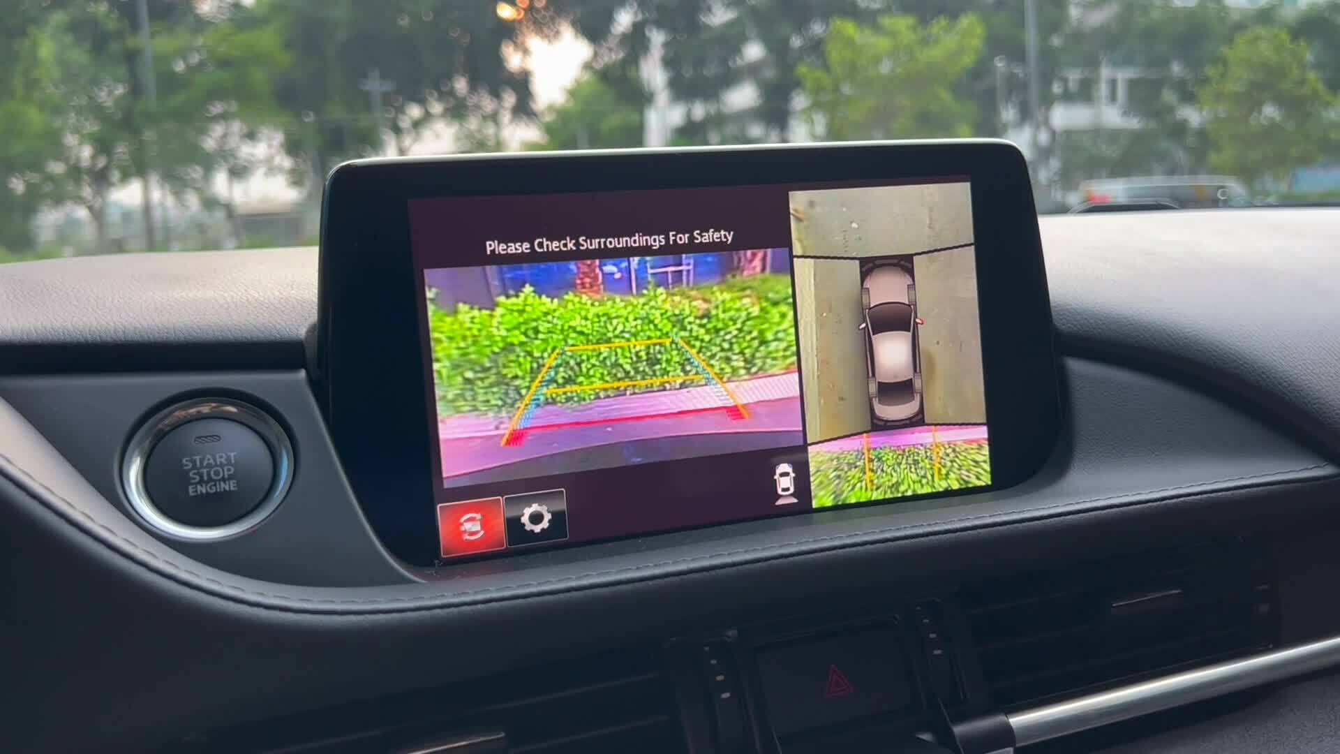 Cách đọc hiểu vạch khoảng cách trên camera lùi