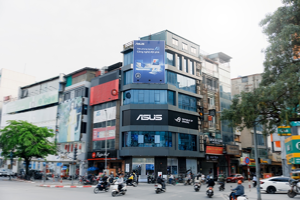 ASUS có cửa hàng trải nghiệm đầu tiên tại Việt Nam