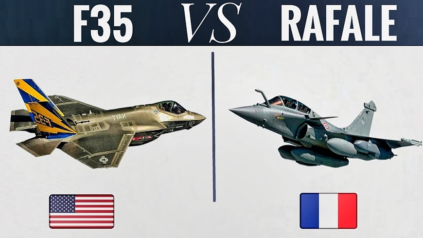 F-35 của Mỹ và Rafale của Pháp: Máy bay nào tốt hơn?