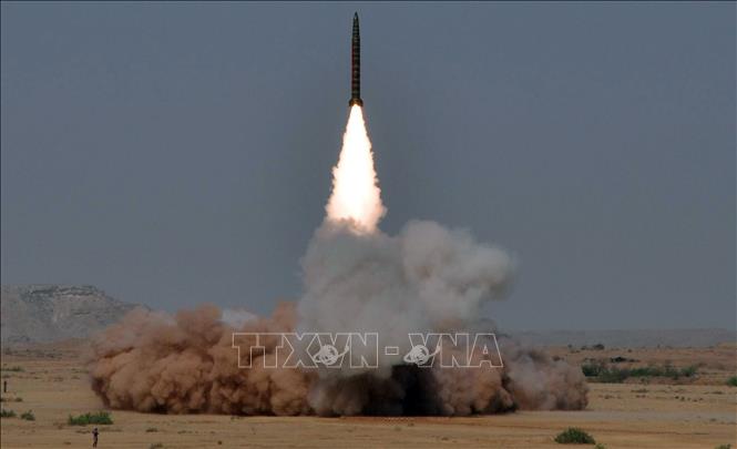Pakistan phóng thử thành công tên lửa đất đối đất