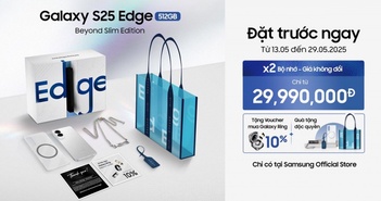 Samsung mở bán phiên bản giới hạn Galaxy S25 Edge - Beyond Slim Samsung mở bán phiên bản giới hạn Galaxy S25 Edge - Beyond Slim
