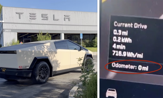 Xe Tesla bị xóa công-tơ-mét sau khi làm dịch vụ chính hãng