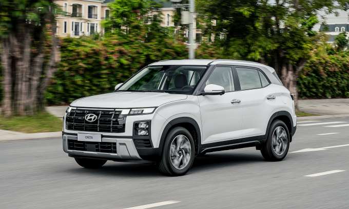 Hyundai Creta 2025 ra mắt, giá từ 599 triệu đồng