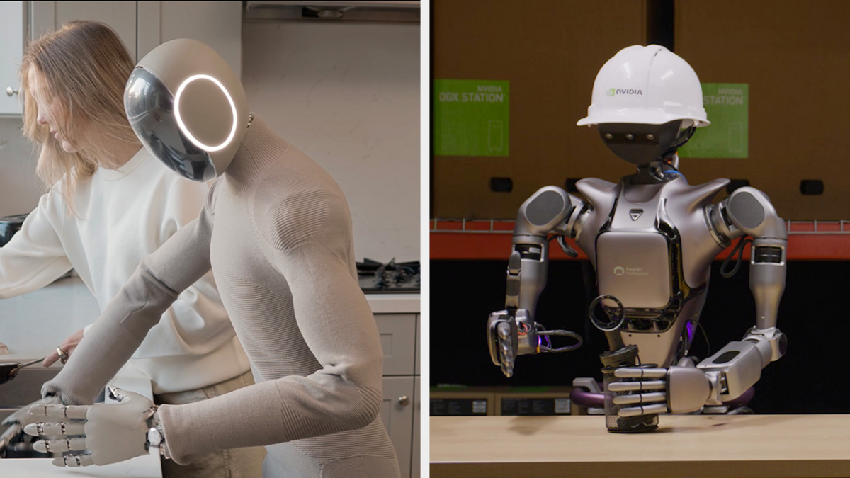 NVIDIA ra mắt mô hình GR00T N1 cho robot hình người