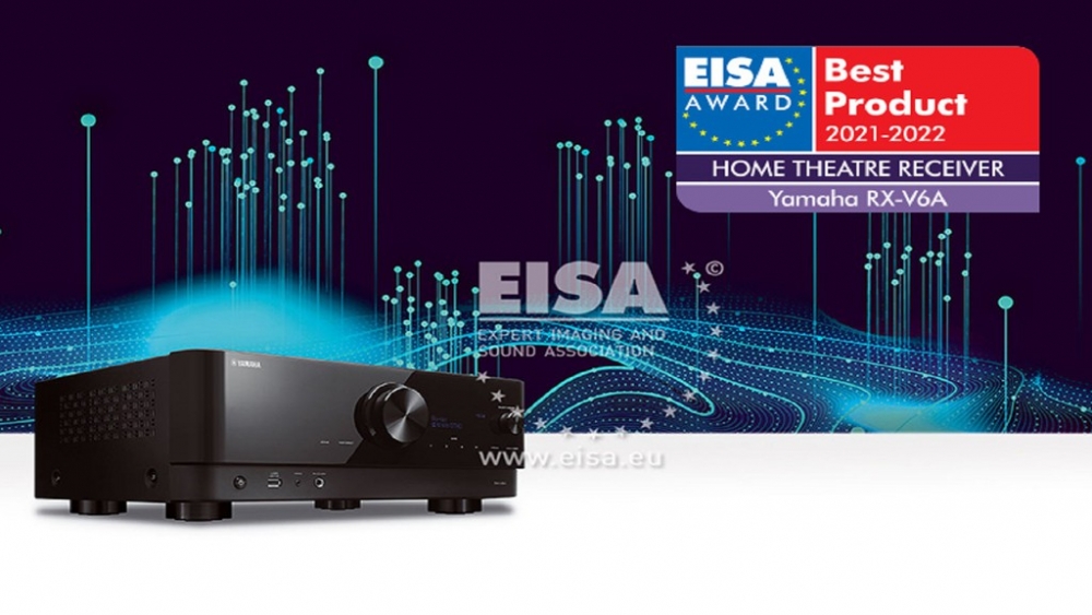 EISA Award 2021-2022 - Sướng tên Yamaha RX-V6A tại hạng mục Receiver