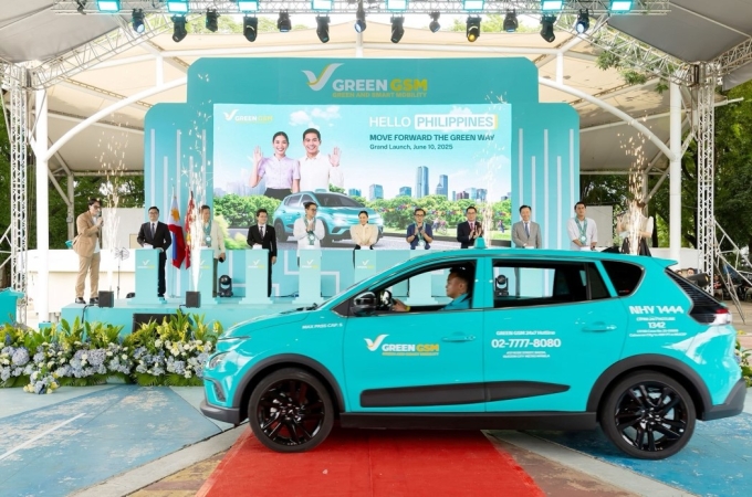 GSM ra mắt taxi điện tại Philippines