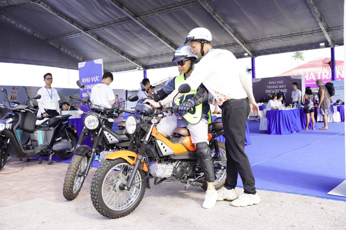 Lái thử xe Yamaha tại VM Quy Nhơn 2025