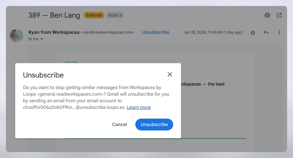 thói quen dùng tính năng hủy đăng ký khi sử dụng email nguy hiểm cỡ nào hình ảnh 2 thoi quen dung tinh nang huy dang ky khi su dung email nguy hiem co nao hinh anh 2