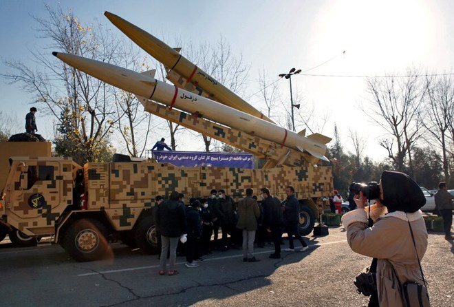 Những loại tên lửa đạn đạo mà Iran đang sở hữu