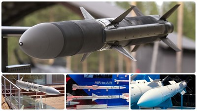 Nhận diện những loại tên lửa không đối không ngoài tầm nhìn nổi tiếng thế giới