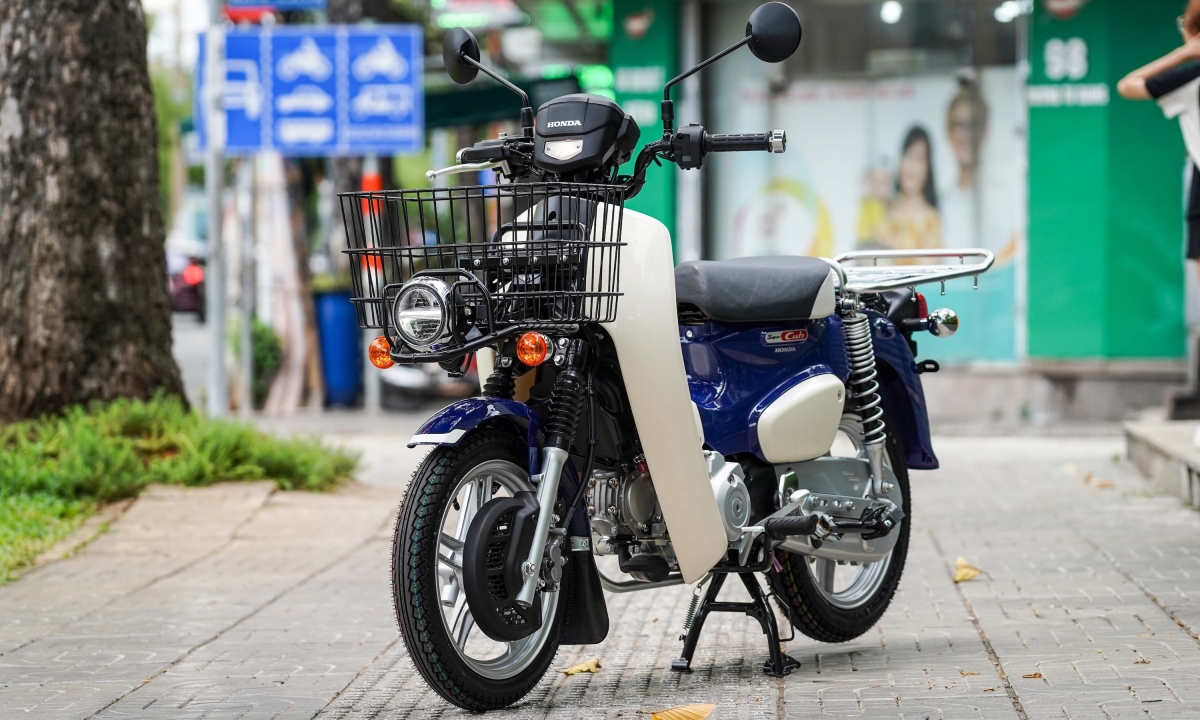 Honda Super Cub Pro - xe giao hàng nhập Nhật đầu tiên về Việt Nam