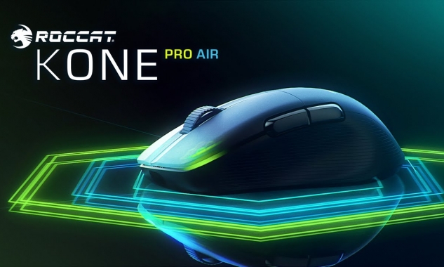Game thủ 'soi' chuột không dây Kone Pro Air của Roccat
