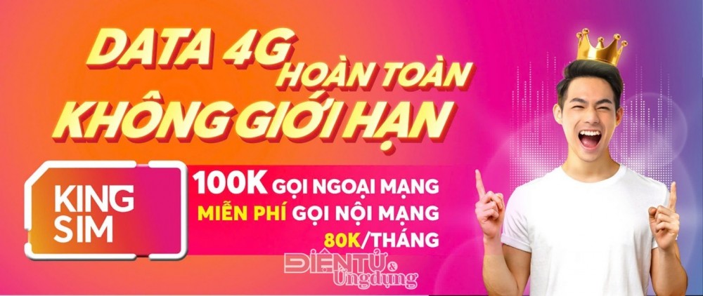 Trải nghiệm data 4G không giới hạn cùng Vietnamobile
